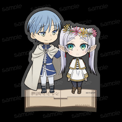 『葬送のフリーレン』ちびキャラアクリルスタンド【ヒンメル&フリーレン(花冠)】